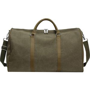 Canvas Duffle Bags Weekender Bags for Travel, Gym, Storage, Camping and Moving (Green)