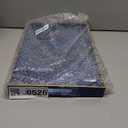 Zosenley Plastic Serving and Decorative Tray with Handles for Ottoman, Coffee Table, Bathroom Vanity, Blue Marble Rectangular Tray for Countertop and Kitchen, 15.6 x 10.2 Inches