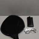 Pmnoyal Elphaba Glasses Hat Gloves West Bad Wizard Cosplay Accessories Green Costumes Halloween Carnival Party Props Set (Black)