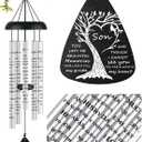 Sympathy Memorial Wind Chimes Bereavement Memorial Gifts for Loss of Son Sympathy Memorial Gifts for Loss of Loved One in Memory of Son