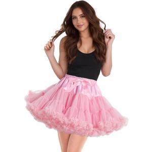 Women's Petticoats for Women Elastic Waist Chiffon Puffy Tutu Skirt Princess Ballet Dance Underskirt Party Cosplay Skirt, Small