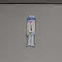 QINGYUN 2 Pack Small Spring Tension Curtain Rod 8 to 12.5 Inch, Thin DIY Tension Rods No Drill for Slim Window Cupboard Closet Sidelights, White