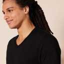 Amazon Essentials Men's V-Neck Undershirt, Breathable Cotton, Pack of 6