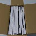 4 Pack Kids Artwork Frames Changeable 8.5 x 11 Inch Children Art Projects Kids Art Frames Front Opening Picture Display Frame, White