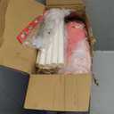 Frustum Design Kids Play Tent with Star Lights, Dual-Door Toddler Tent Indoor for Ages 4-8, Portable Toddler Playhouse Gift for Girls & Boys, Pink