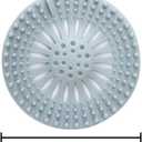 Silicone Sink Drain Strainers, Shower Drain Hair Catcher, Hair Stopper for Shower Drainage Cover, Bathroom Bathtub, Kitchen Sink, Multiple Colors (5pcs)