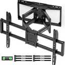 monTEK Heavy Duty TV Wall Mount for 37-90 inch TV up to 165lbs, 4X Load Tested, Full Motion with Dual Articulating Arms, Tool-Free Tilt, Swivel & Extend, VESA 200x100 to 600x400, Fits 12/16" Studs