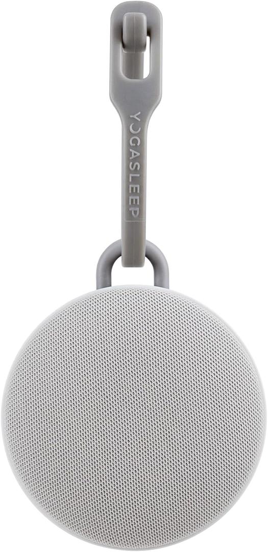 Yogasleep Hushh 2 Portable Sound Machine for Baby & Kids, New Reinforced Clip, Backlit Buttons, Night Light, 6 Soothing Natural Sounds, Easy to Use Timer, Volume Control, Toddler Lock, Noise Canceling