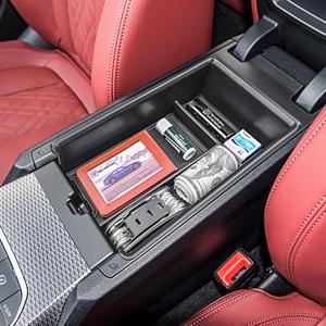 RUNROAD Center Console Organizer Compatible with BMW 3 Series G20/G21 2019-2026 and 4 Series G22/G23/i4 2021-2026 Accessories, Insert Console Tray Armrest Storage Box ABS Coin Holder, Black