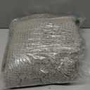 Non Slip Thick Shaggy Chenille Bathroom Rug Mat Set Extra Soft and Absorbent Striped Floor Rugs, 2 Piece, Machine-Washable (Dove)