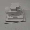 FEITON Bathroom Exhaust Fan with Light, Ceiling Mount, 110 CFM 1.0 Sones 4 Inch Duct, Quiet Square Bath Fan Light Combo, Shower Exhaust Fan with Light