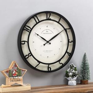 FirsTime & Co. Kensington Wall Clock, Brown (Oil Rubbed Bronze)