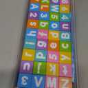 Magnetic Letters Blocks Magnetic Alphabet & Numbers ABC Learning Toys for Kids Colorful Uppercase Lowercase Numbers Math Symbols Emoticons Toys for Boys Girls 216 in 36 pcs