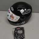 Kids Motorcycle Helmet with Panda Design and Racing Gloves Set, DOT Certification