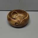 Birthday Gifts for Women Wooden Yarn Bowl Knitting Bowl Large Crochet Yarn Holder Handmade Crocheting Accessories and Supplies Organizer 7 x 3 (Natural) Retirement Gift