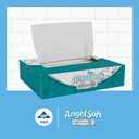 Georgia-Pacific Angel Soft Professional Series 2-Ply Facial Tissue (48550), 50 Sheets Per Box, 60 Tissue Flat Boxes Per Bulk Case