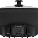 BLACK+DECKER Digital Multicooker 7QT Family Size, 7‑in‑1 Functions, Neat ’N Clean™ Technology, Slow Cook, Steam/Boil, Precision Roast, Sear/Sauté, Rice, Sous Vide, Keep Warm, Ceramic Nonstick