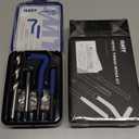 Orion Motor Tech Helicoil Thread Repair Kit, M10x1.25 Thread Repair Tool with HSS Drill Bit & 15 Thread Inserts, Metric Thread Repair Installation Kit for Rethreading Internal Threads with Carry Case