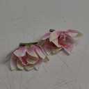 Flower Hair Clips for Women, Pink Orchid Flower Hairpins, Hawaiian Hair Accessories, Tropical Floral Barrettes for Luau Beach Vacations, Bridal Wedding Hair Pieces for Bride Parties 2 Pcs