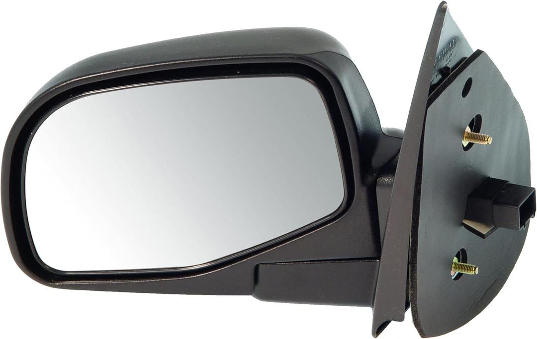 Dorman 955-046 Driver Side Power Door Mirror - Folding Compatible with Select Ford / Mercury Models, Black