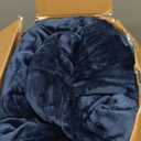 Bedsure Electric Blanket King Size - Dual Control Heated Blanket King Size, Fast Heating with 10 Time Settings & 10 Heat Settings, Warm Gift for Grandma (100x90 inches, Pageant Blue)