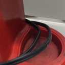 CHULUX Mini Coffee Maker for K Capsule, Single Serve Coffee Maker for One Cup Americano, Lightweight Pod Coffee Machine, Red