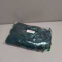 ShiDianYi Turquoise Sequin Fabric by The Yard - 3 Feet/1 Yard Sequined Metallic Cloth for Christmas Table Decor, Sparkly Tablecloth, Holiday Party Supplies (Crafters, DIY)