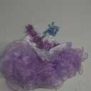 Baby Girls Handmade Beaded Dresses Pageant Dress Birthday Dresses infent Princess Dress Purple 18-24