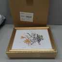 BESCRCL 8x10 Picture Frame Gold with Real Glass, Ornate Vintage 8 x 10 Photo Frames for Wall and Tabletop Display, Set of 4