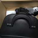 Office Chair Mesh Headrest Attachment Universal, Adjustable & Detachable Ergonomic Neck Support Cushion Clip On, Breathable Mesh Head Pillow Detachable (Sponge, Black)