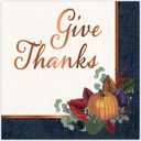 Beistle Fall Thanksgiving Luncheon Napkins Pack of 2
