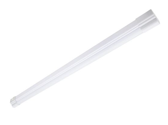 24 Inch LED Under Cabinet Light, Plug in Kitchen Lighting, 3CCT Selectable (3000K/4000K/5000K), CRI94 High Color Accuracy, Linkable, Slim Design, Matte White