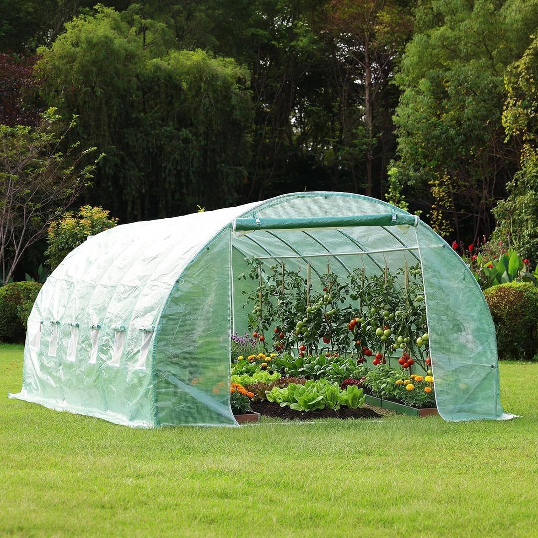 Aoodor 20'X10'X7' Greenhouse Replacement Cover