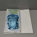 2 Pack Backdrop Curtains, 3.28 Feet x 7.05 Feet Sky Blue Tinsel Backdrop, Metallic Fringe Curtains Foil Tinsel Party Streamer, Winter Backdrop Happy Birthday Party Supplies