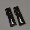 Kingston FURY Beast RGB 32GB (2x16GB) 5200MT/s DDR5 CL36 Desktop Memory Kit of 2 | Infrared Sync Technology | AMD Expo | Plug N Play | KF552C36BBEAK2-32