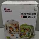 64 PCS Large Claw Machine for Kids Dinosaur,Vending Machine Toys for Boys 5 6 7 8 Year Old,Candy and Prize Electronic Dispenser Game Ages 5-7 6-8,Easter Birthday Gift for 3 4 5 6 Year Old Boy Girl