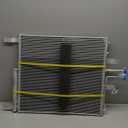 Air Conditioning A/C Condenser Compatible with Ram 1500 3.7L 2012,Ram 1500 4.7L 2012-2013,Ram 1500 5.7L 2012-2017,Ram 2500 5.7L 2012-2013,Ram 3500 5.7L 2012-2013 Replace 55056824AA 55056824AB