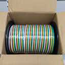 LIMICAR 100FT 14 Gauge Trailer Wiring Harness Kit - 4-Way Bonded, Color-Coded Boat Trailer Wiring for Lights