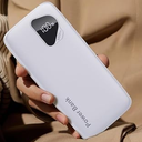 2026 1-Pack 12800mAh Portable Charger with Built in Cables, Travel Essential Battery Pack, 4 Outputs 2 Inputs Slim Power Bank with Cord Wires for iPhone 17/16/15/14, Samsung Galaxy S23/22, Pixel etc