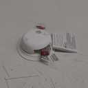 First Alert Smoke Alarm, Battery-Operated Detector with Test & Silence Button, SMI100, 1-Pack