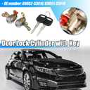 X AUTOHAUX 1 Set Door Lock Cylinder with Keys for Toyota Camry 1992-1996 2.2L 3.0L - Anti Rust