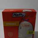 Hefty Strong White 13 Gallon Trash Bags with Drawstrings, Unscented Tall Kitchen Trash Bags, Resists Leaks, Punctures, and Tears, Durable Closure, 120 Ct.