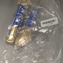 4 PCS Serving Tongs 9 Inch Buffet Tongs Stainless Steel Serving Utensils for Salad Buffet Appetizer Dessert Food Parties, Gold