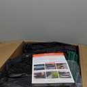 18Ft Round Pool Cover [2025 Upgraded Super Windproof] -Winter Pool Covers for Above Ground Framed Pools(Not for Steel Wall Pool), 500D One-Piece Tear Resistant Pool Cover with Quick Tightening Ratchet (Black)