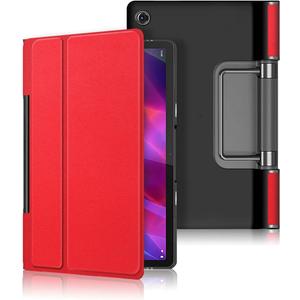 Kepuch Red PU Leather Hard Shell Case Cover for Lenovo Yoga Tab 11 YT-J706F Tablet