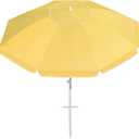 Northroad 8ft Large Beach Umbrella w/Sand Anchor Vent Tilt, Heavy Duty High Wind Patio Umbrellas w/Carry Bag,UV 50+ Sun Protection Portable Sunshade Umbrellas for Garden Pool Backyard