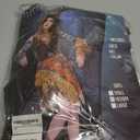 EraSpooky Women Wicked Scarecrow Costume Adult Halloween Straw Dress Kit M