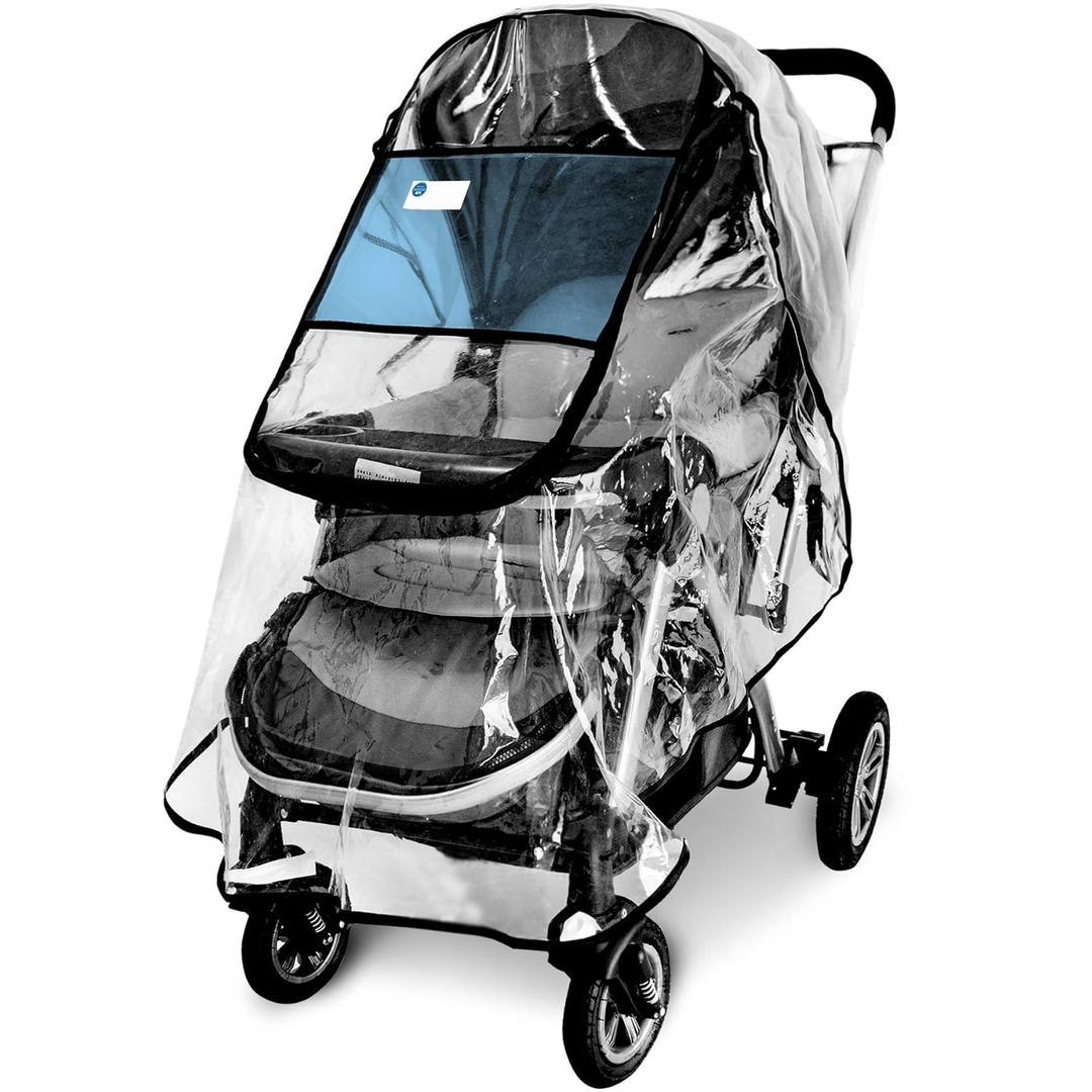 Stroller Rain Cover,Universal Stroller Accessory,Waterproof, Windproof Protection,Protect from Dust Snow,Baby Travel Weather Shield 42*22