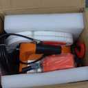 3-in-1 Electric Hoist Winch 1500W Powerful Portable 120V Winch with 1100Lbs Loading Capacity, 16 ft/min Lift Speed, 25ft Lifting Height  Perfect for Garages, Warehouses, and Factories (Orange)