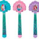 SwimWays Disney Princess Ariel Glitter Dive Wands Diving Toys 3 Pack, Bath Toys and Pool Party Supplies for Kids Ages 5 and Up